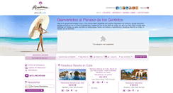 Desktop Screenshot of es.paradisuscuba.com